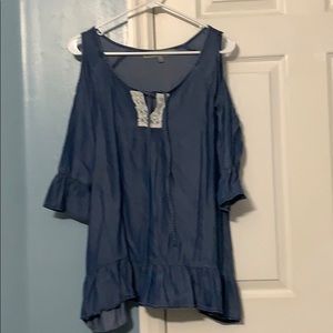 Denim tunic